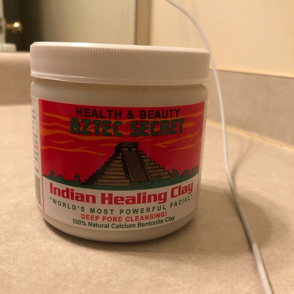 Cetaphil face wash and Aztec secret face mask